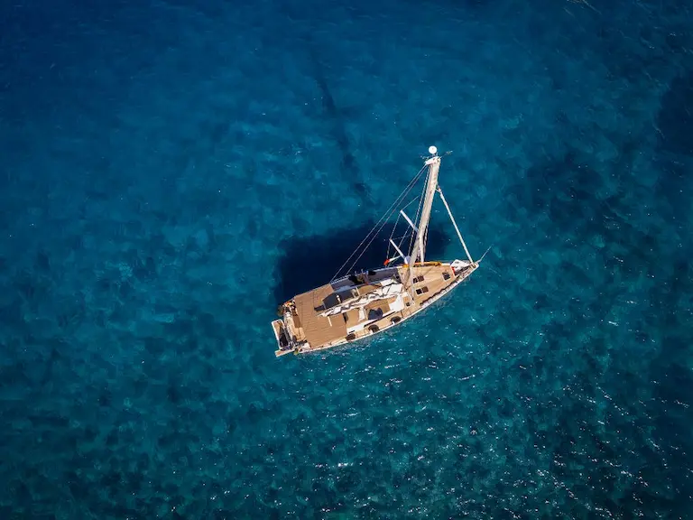 Anchored Boat - Knox Anchor Behaviour