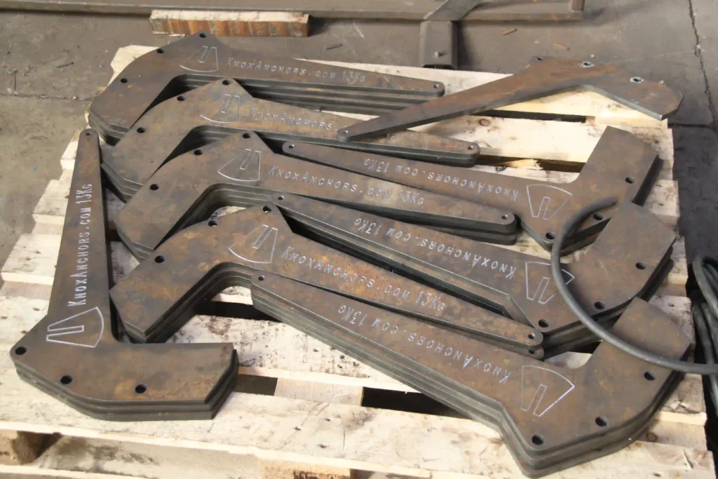 Knox Anchor metal parts